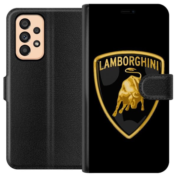 Kompatibelt Plånboksfodral till Samsung Galaxy A53 5G Lamborghini