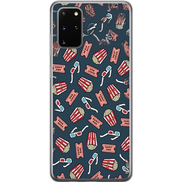 Kompatibel Mobilcover til Samsung Galaxy S20+ Biokväll blå