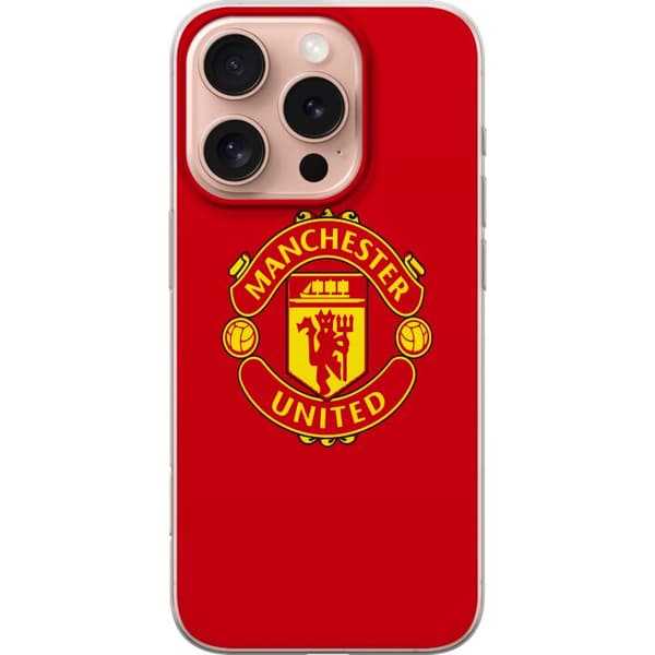 Kompatibelt Mobildeksel til Apple iPhone 16 Pro Manchester United