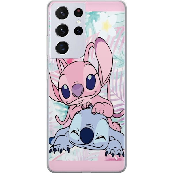Samsung Galaxy S21 Ultra 5G Läpinäkyvä kuori Stitch