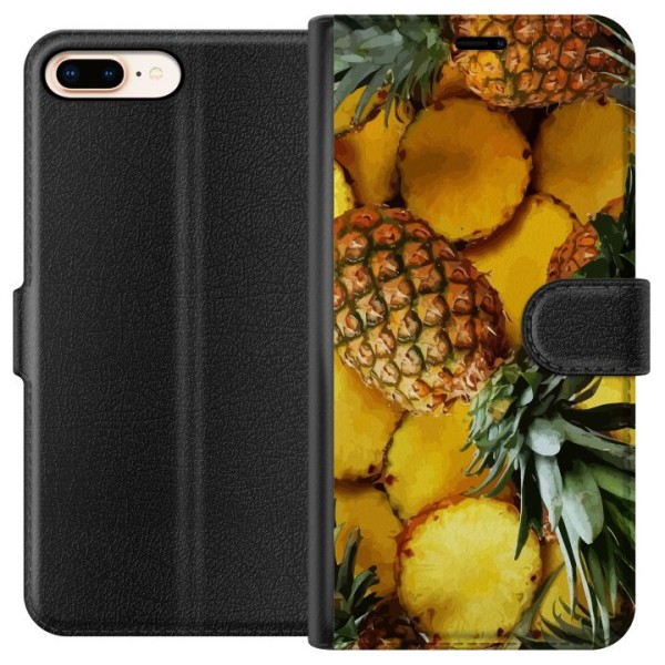 Apple iPhone 8 Plus Plånboksfodral Tropisk Frukt