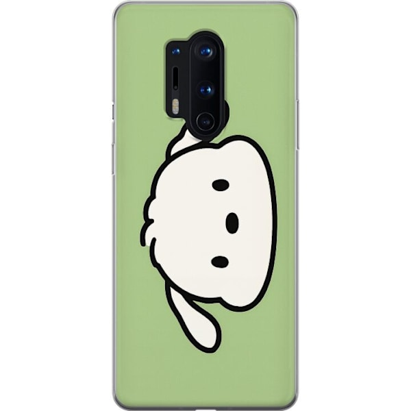 OnePlus 8 Pro Läpinäkyvä kuori Snoopy Flip