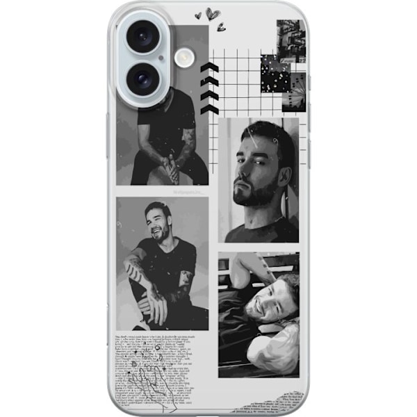 Apple iPhone 16 Plus Läpinäkyvä kuori Liam Payne