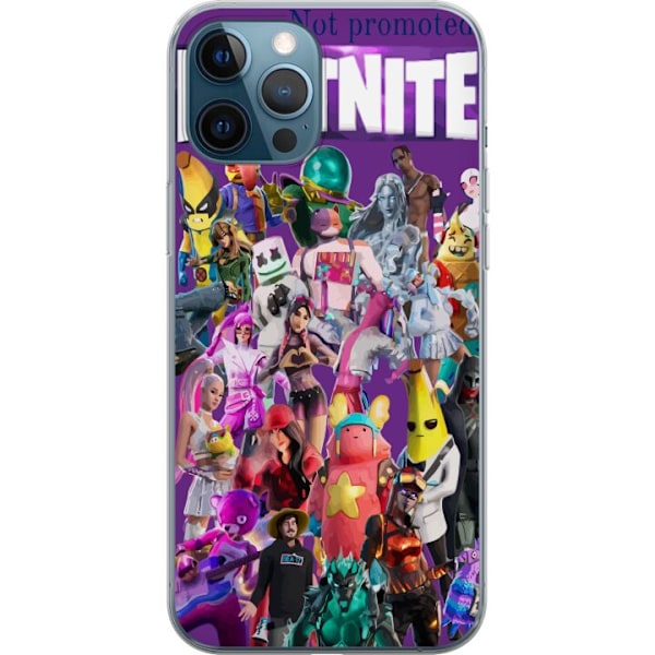 Apple iPhone 12 Pro Gennemsigtig cover Fortnite