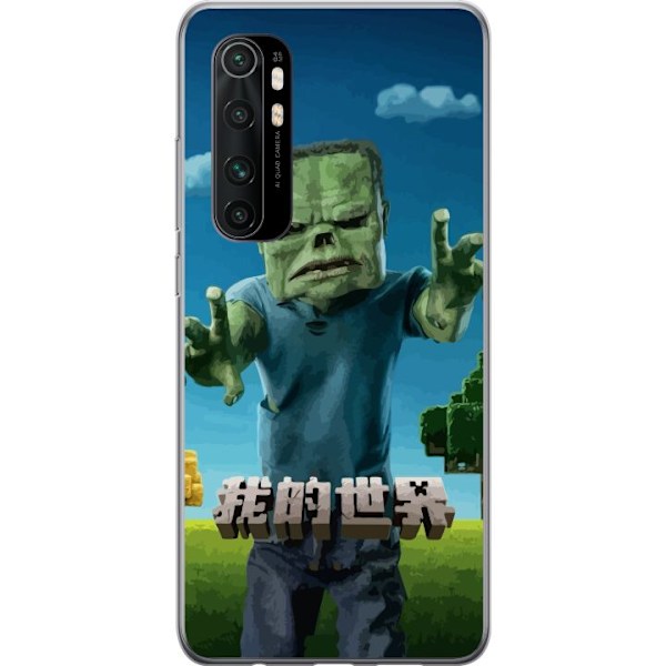Xiaomi Mi Note 10 Lite Läpinäkyvä kuori A Minecraft Movie