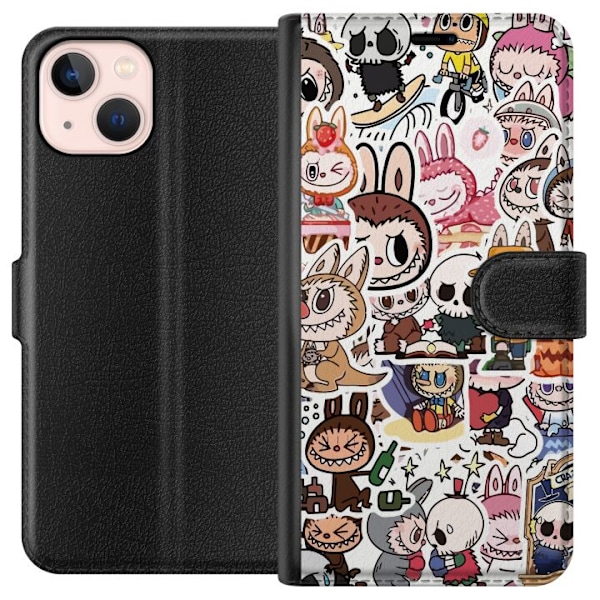 Apple iPhone 13 Lommeboketui Labubu All-Stars – POP MART Spe