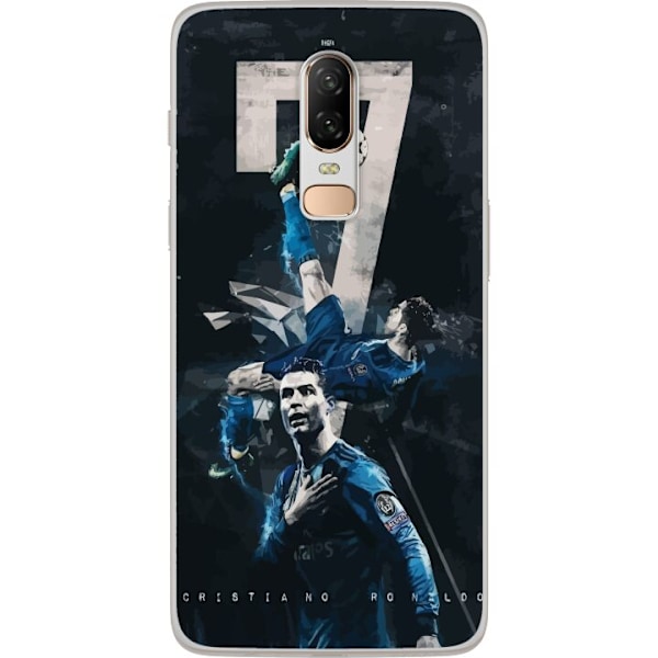 OnePlus 6 Läpinäkyvä kuori Ronaldo