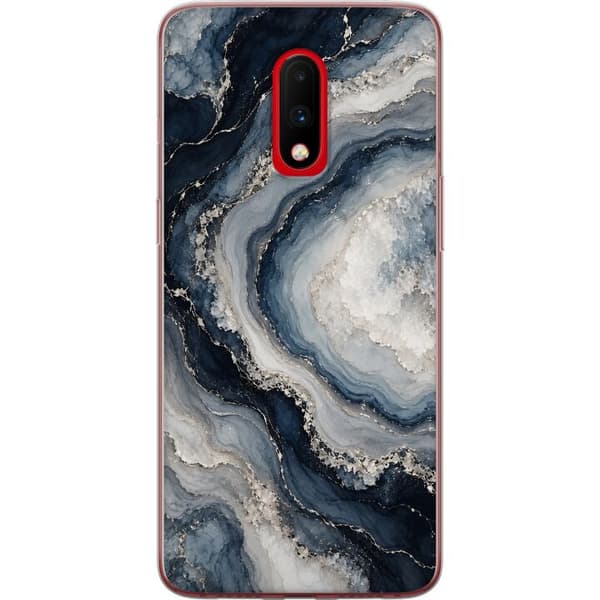 Kompatibelt Mobilskal till OnePlus 7 Nattagat blå