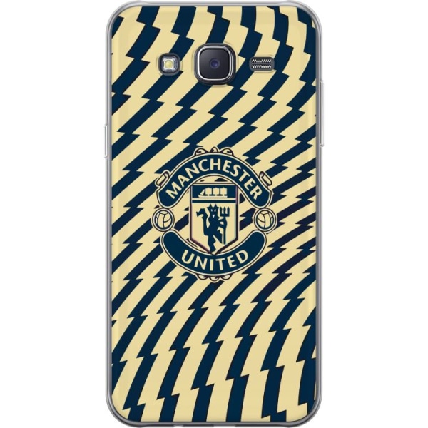 Samsung Galaxy J5 Genomskinligt Skal Manchester United F.C.