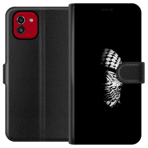 Samsung Galaxy A03 Lommeboketui Keffiyeh-mønster - klassisk s