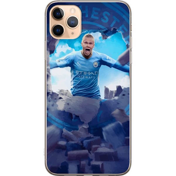 Apple iPhone 11 Pro Max Läpinäkyvä kuori Erling Haaland