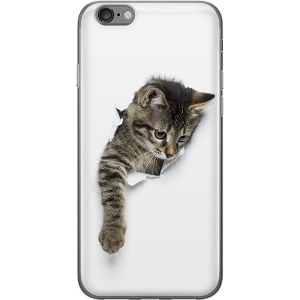Kompatibelt Mobildeksel til Apple iPhone 6 Katt