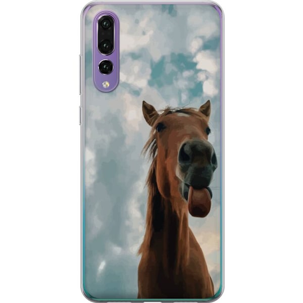 Huawei P20 Pro Läpinäkyvä kuori Hevonen