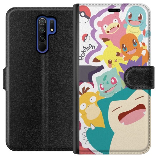 Xiaomi Redmi 9 Lompakkokotelo Pokemon