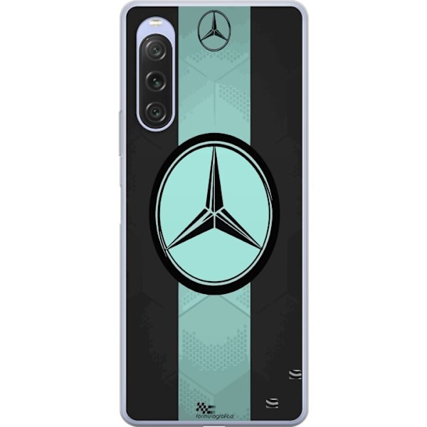 Sony Xperia 10 V Läpinäkyvä kuori Mercedes