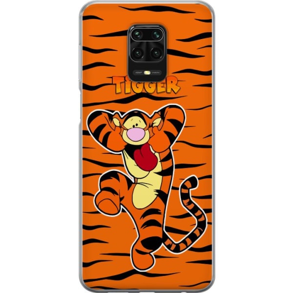 Xiaomi Redmi Note 9S Gennemsigtig cover Tiger