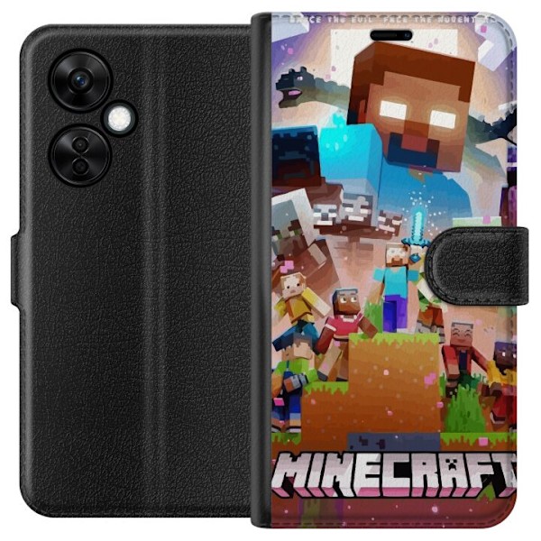 OnePlus Nord CE 3 Lite Tegnebogsetui Minecraft