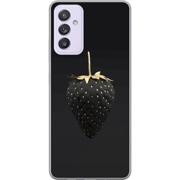 Samsung Galaxy A82 5G Gennemsigtig cover Luksus Jordbær