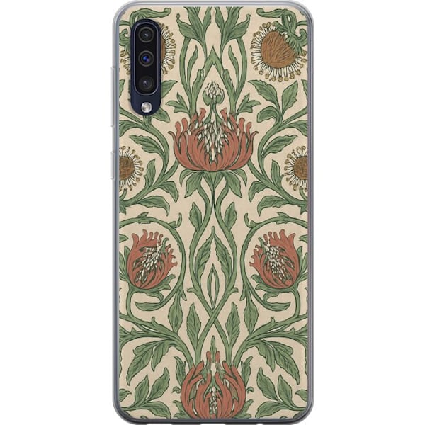 Samsung Galaxy A50 Läpinäkyvä kuori Petali Yksityiskohdat