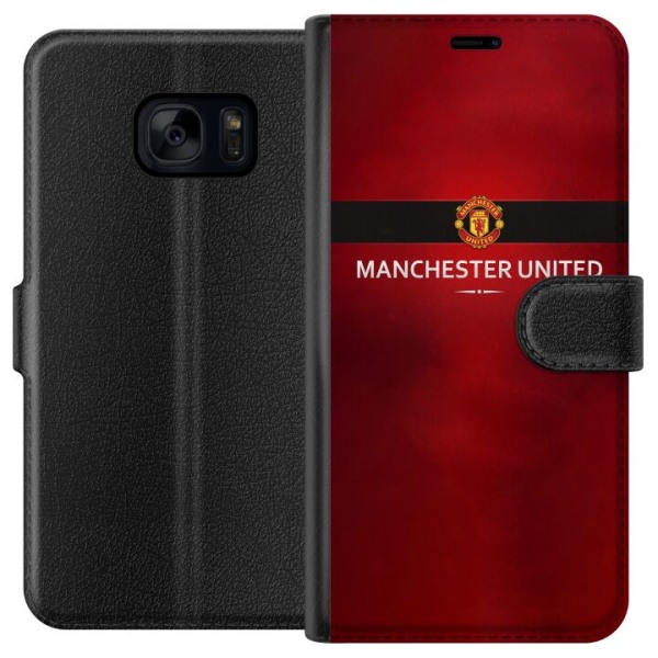 Samsung Galaxy S7 Lompakkokotelo Manchester United