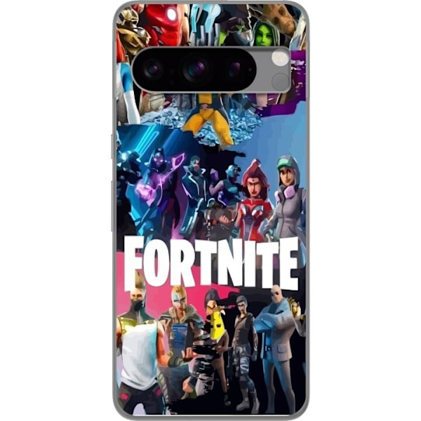 Google Pixel 8 Pro Genomskinligt Skal Fortnite