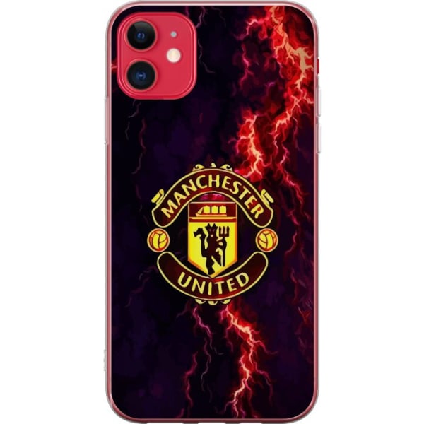 Apple iPhone 11 Gennemsigtig cover Manchester United