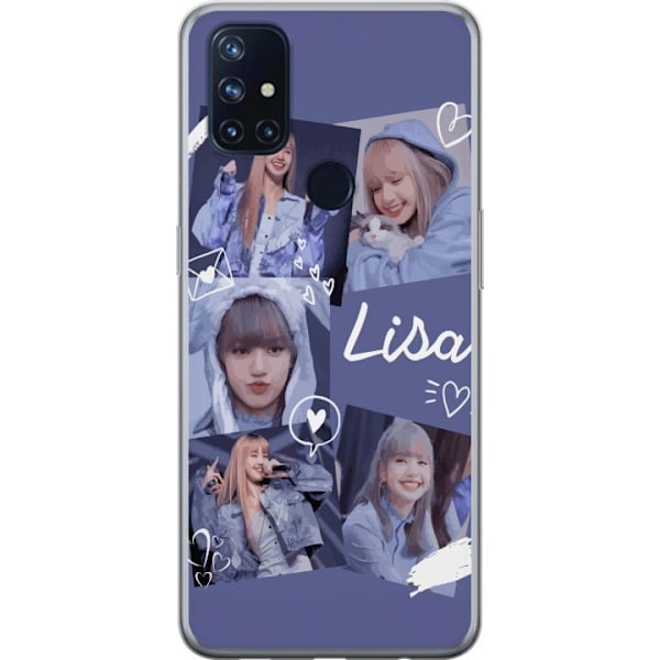 OnePlus Nord N10 5G Genomskinligt Skal Lisa Blackpink – Aesthetic K-pop Queen