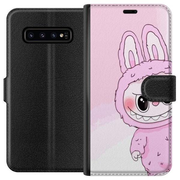 Samsung Galaxy S10 Lompakkokotelo Labubu Jänis-sarja