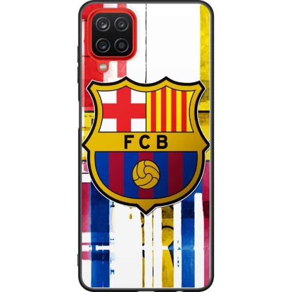 Samsung Galaxy A12 Musta kuori FC Barcelona