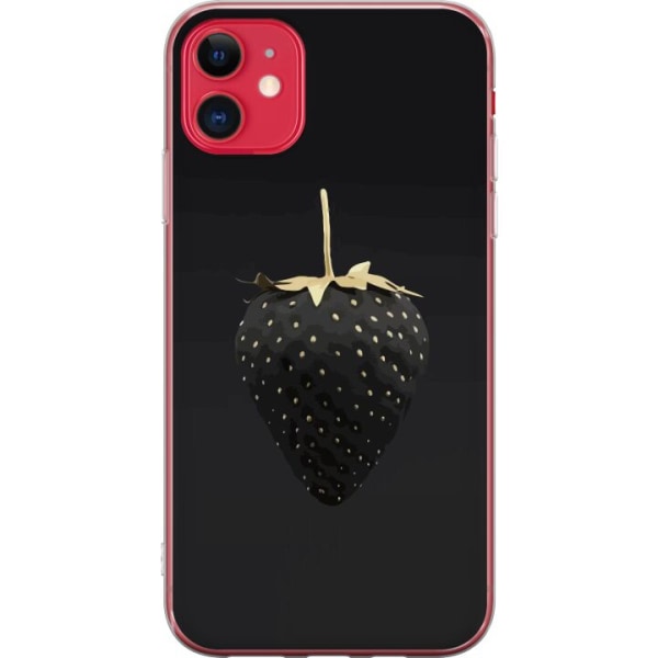 Apple iPhone 11 Gjennomsiktig deksel Luksuriøs Jordbær