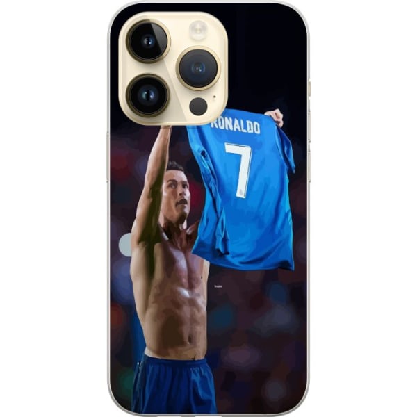 Apple iPhone 14 Pro Läpinäkyvä kuori Ronaldo - 7