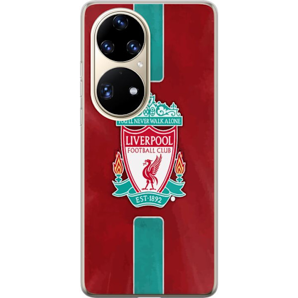 Huawei P50 Pro Läpinäkyvä kuori Liverpool FC - Klassinen ja