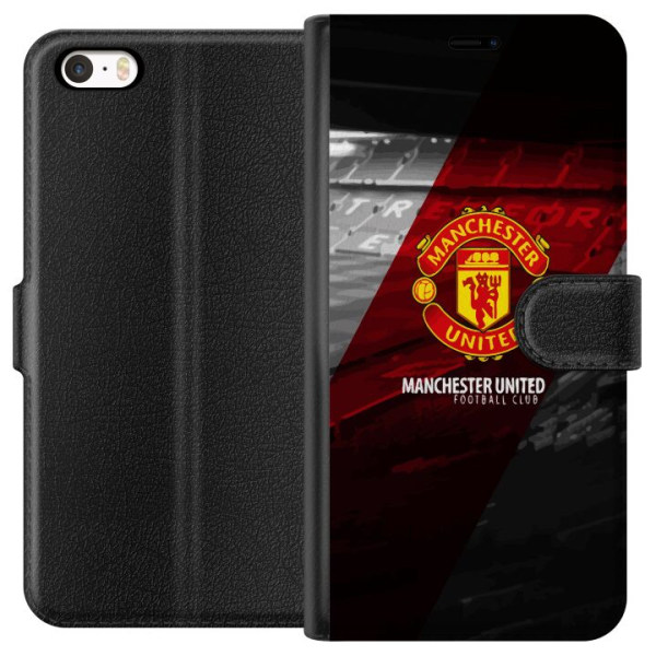Apple iPhone SE (2016) Lompakkokotelo Manchester United FC