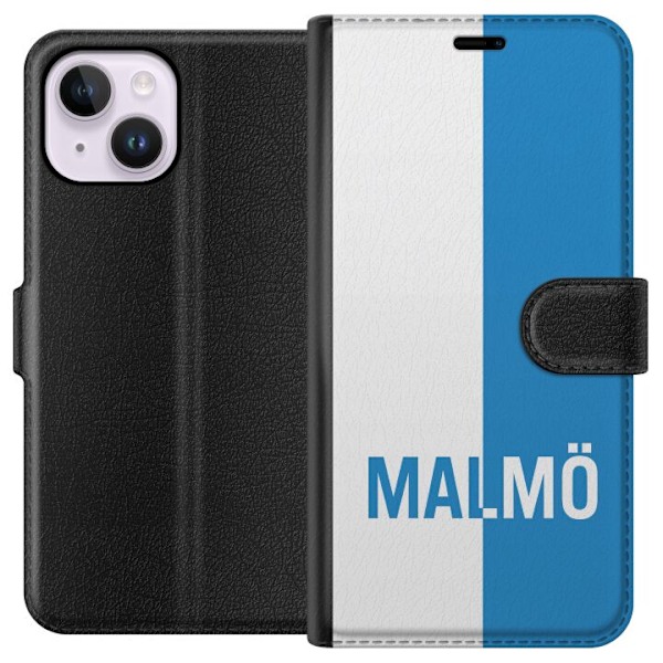 Apple iPhone 15 Plus Lompakkokotelo Malmö – jalkapallo