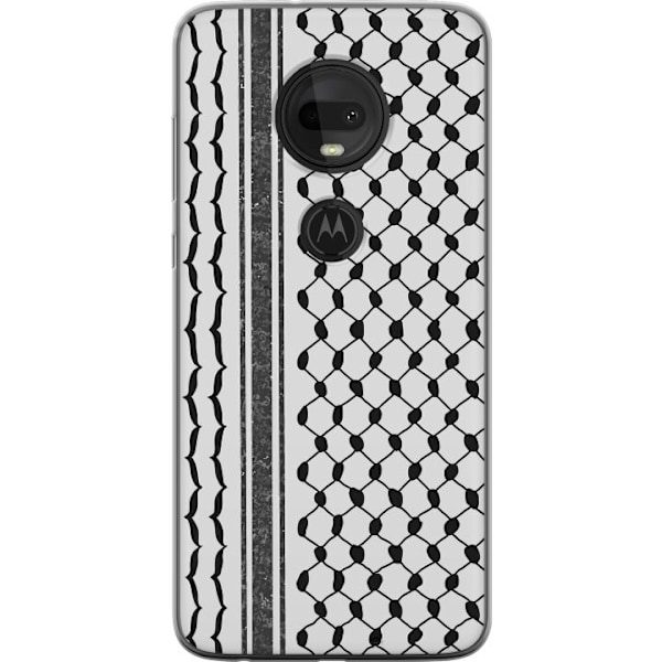 Motorola Moto G7 Läpinäkyvä kuori Palestiinalainen kuvio -