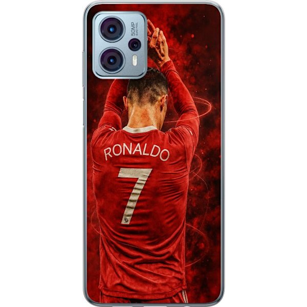 Motorola Moto G23 Läpinäkyvä kuori Ronaldo