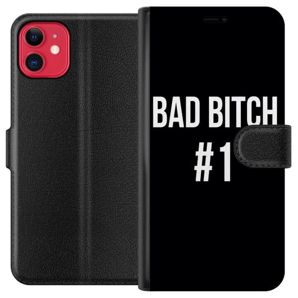 Kompatibel Tegnebogsetui til Apple iPhone 11 Bad Bitch #1