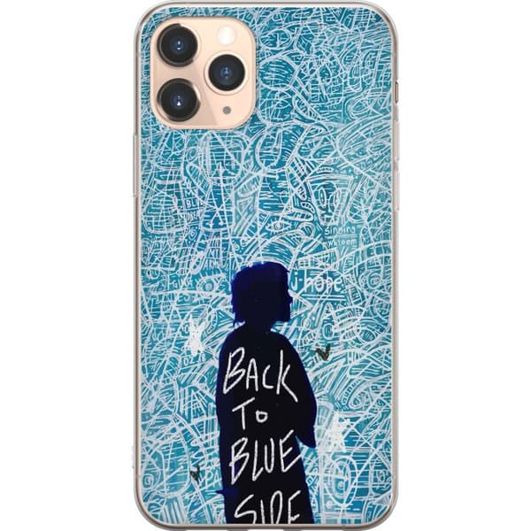 Kompatibelt Mobilskal till Apple iPhone 11 Pro Back To Blue Side turkos