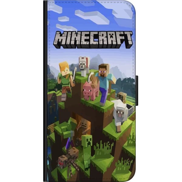 Kompatibel Tegnebogsetui til Samsung Galaxy A03s Minecraft