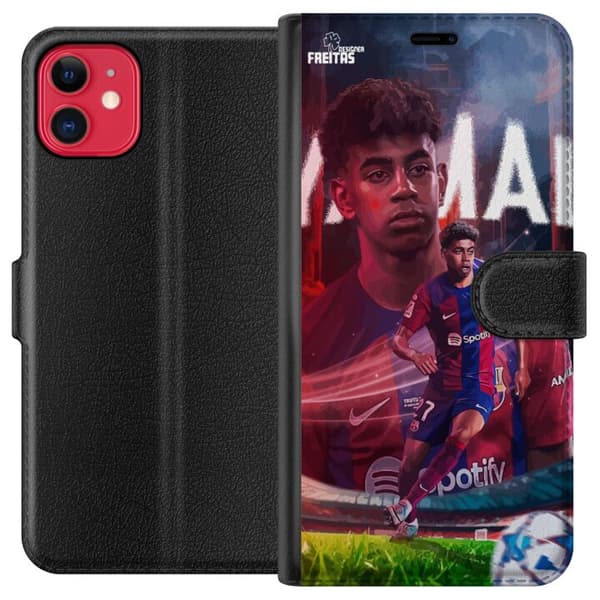 Kompatibel Tegnebogsetui til Apple iPhone 11 Lamine Yamal