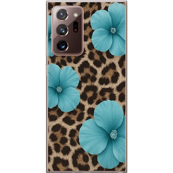 Samsung Galaxy Note20 Ultra Genomskinligt Skal Blossom Beast