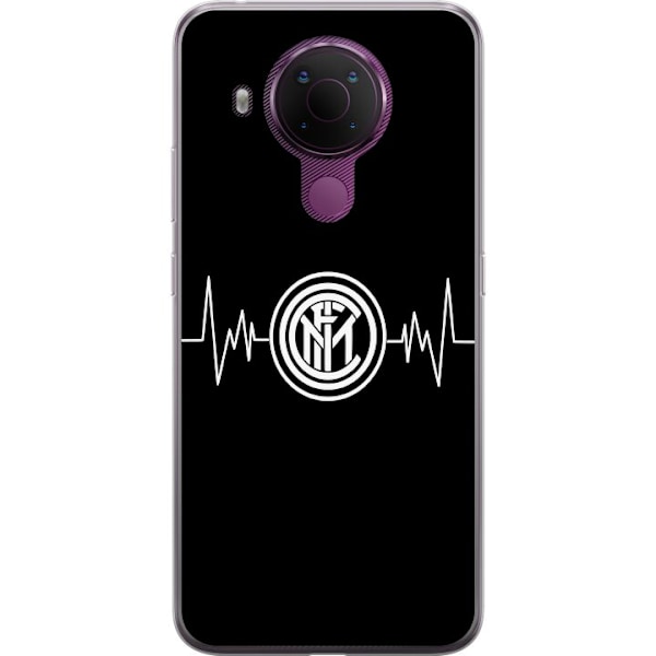 Nokia 5.4 Gennemsigtig cover Inter Milan