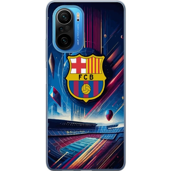 Xiaomi Poco F3 Gennemsigtig cover FC Barcelona