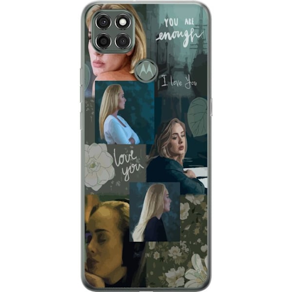 Motorola Moto G9 Power Genomskinligt Skal Adele