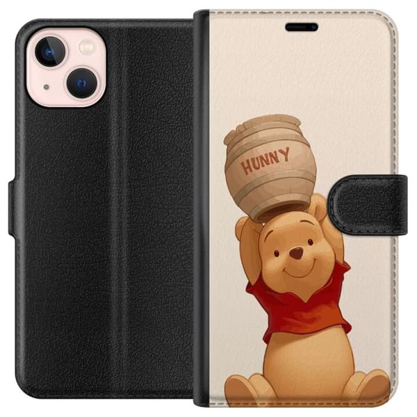 Kompatibelt Lommeboketui til Apple iPhone 13 mini Ole Brumm Honning Disney Winnie