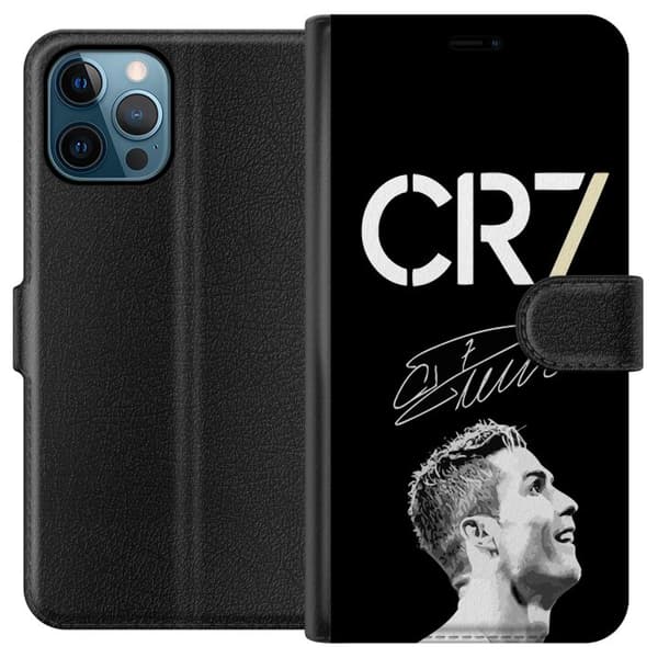 Kompatibelt Plånboksfodral till Apple iPhone 12 Pro Max CR7 Ronaldo