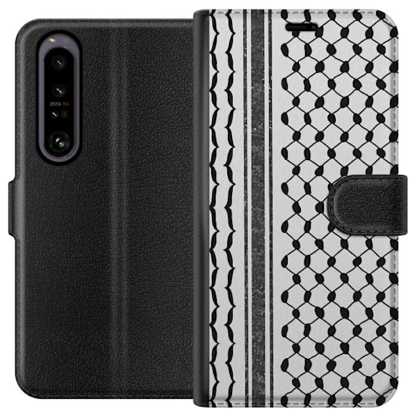 Sony Xperia 1 IV Tegnebogsetui Palæstinensisk mønster - insp