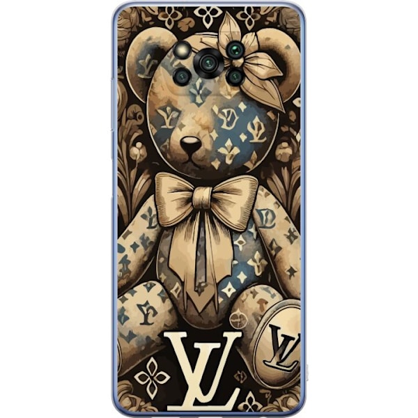 Xiaomi Poco X3 Pro Gjennomsiktig deksel Teddy Vuitton