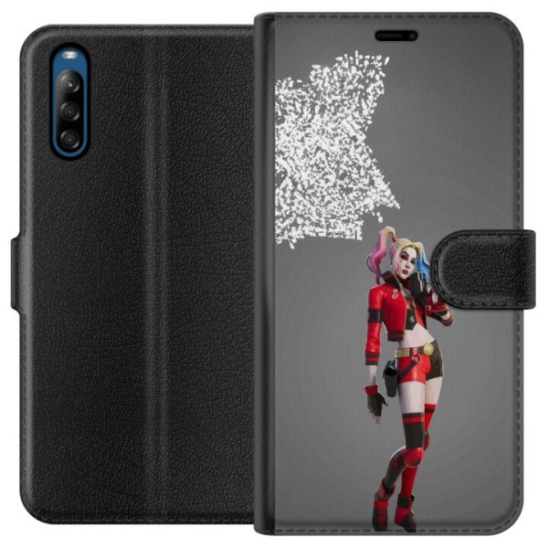 Sony Xperia L4 Plånboksfodral Fortnite - Harley Quinn