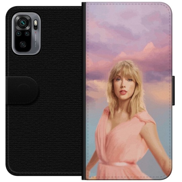 Xiaomi Redmi Note 10S Lompakkokotelo Taylor Swift
